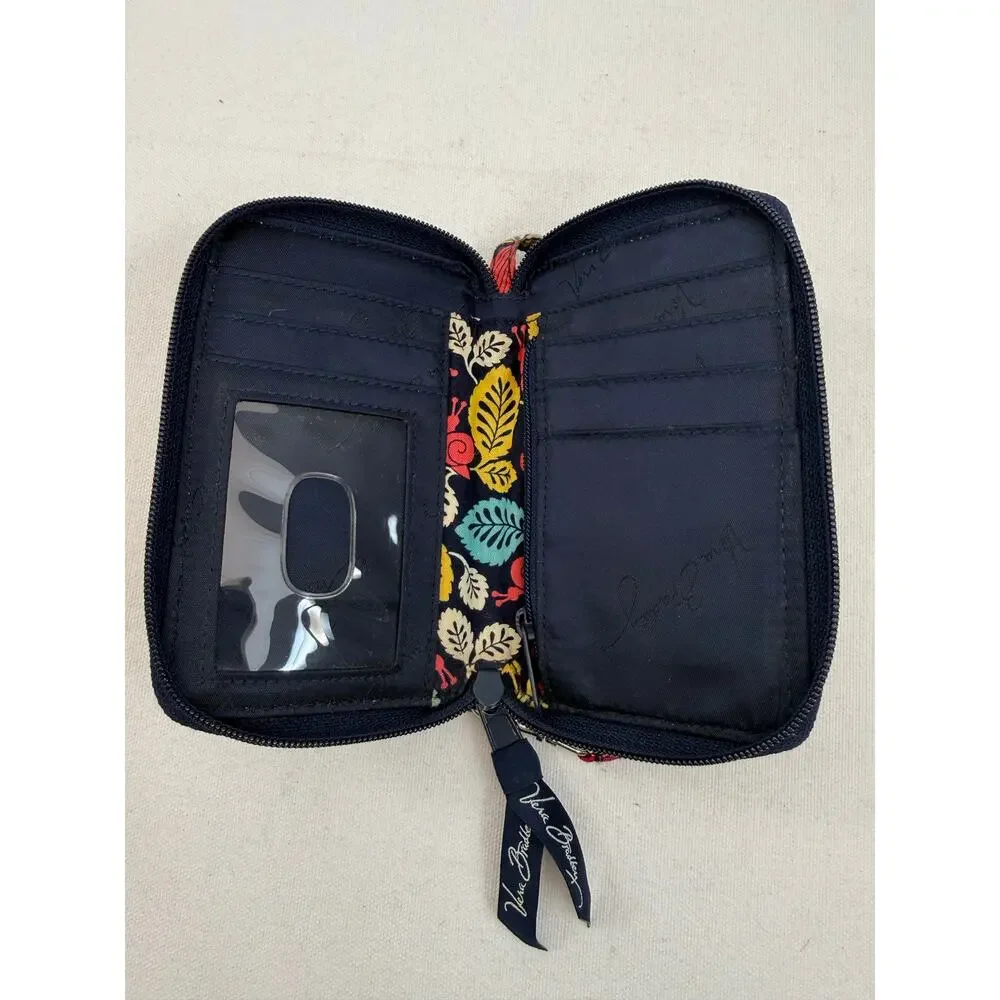 Vera Bradley Happy Snails All In One Wristlet Wallet - Picture 4 of 8